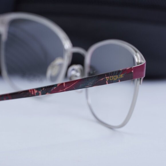 Vogue VO4072 5055 Eyeglasses - Dark Red/Silver Frame 52mm main image 3
